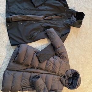 Patagonia 2-in-1 Black Puffer Coat